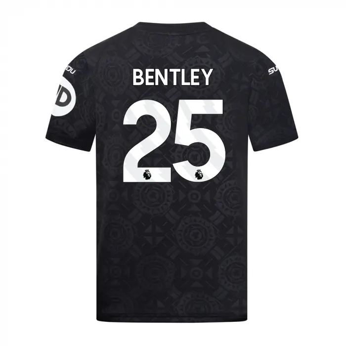 Wolves Kits Shop | Official 2025-26 Wolves Goalkeeper Home Shirt – Junior BENTLEY 25 Wolverhampton Wanderers Apparel